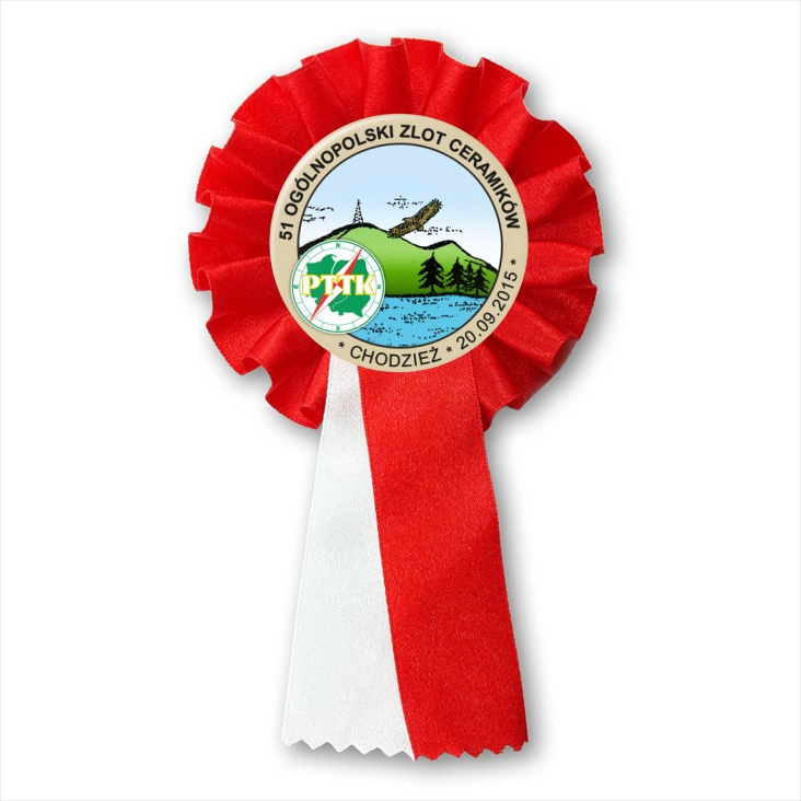 przypinka kotylion 51 Ogólnopolski Zlot Ceramików