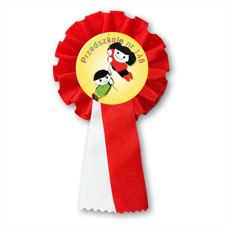 przypinka kotylion Przedszkole nr 148