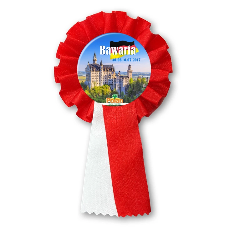 przypinka kotylion Bawaria