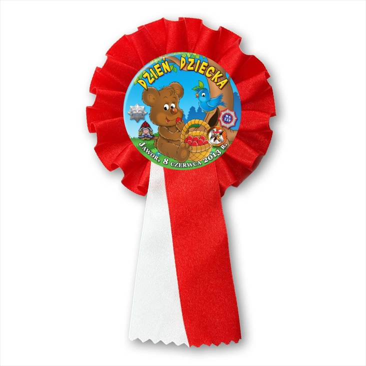 przypinka kotylion Dzień Dziecka 2013