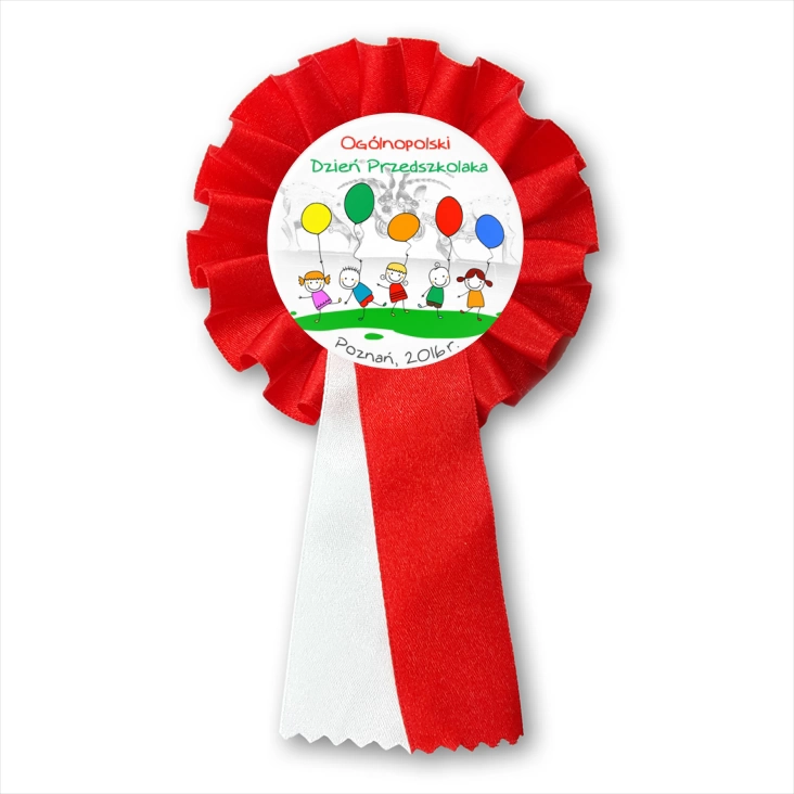 przypinka kotylion Ogólnopolski Dzień Przedszkolaka