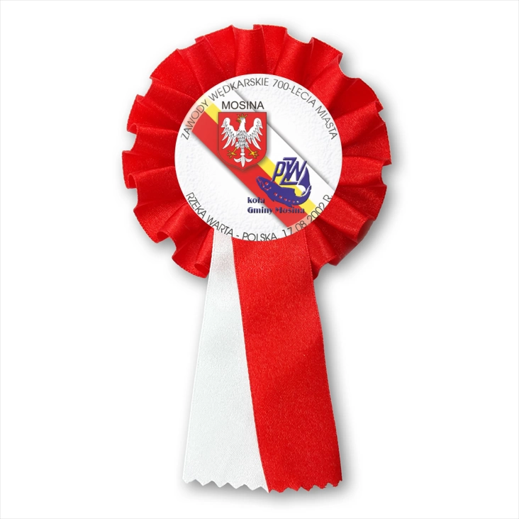 przypinka kotylion Zawody Wędkarskie 700-lecia Miasta