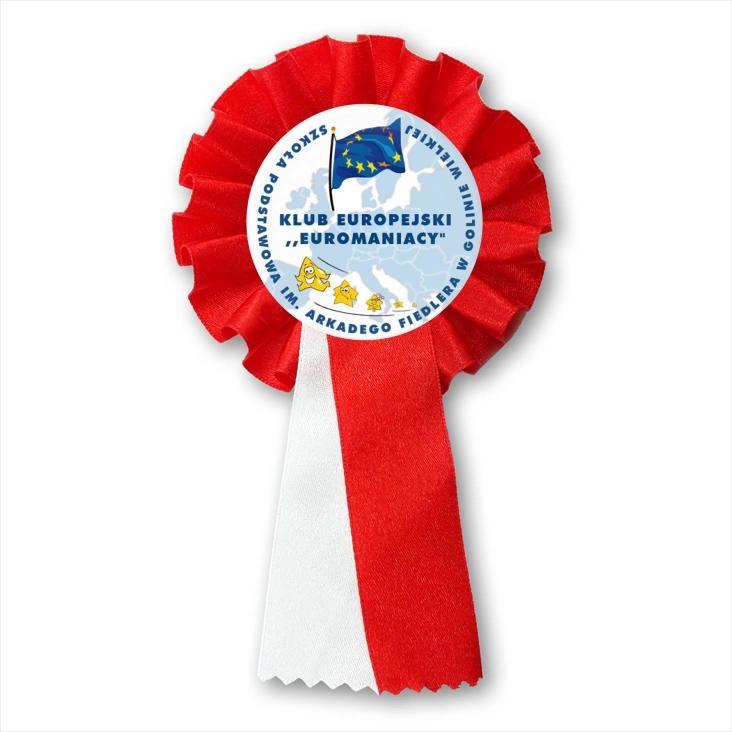 przypinka kotylion Euromaniacy