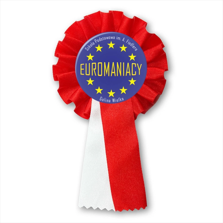 przypinka kotylion Euromaniacy