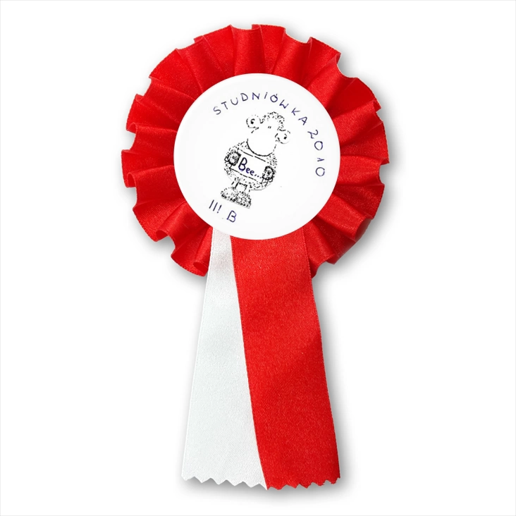 przypinka kotylion Studniówka 2010
