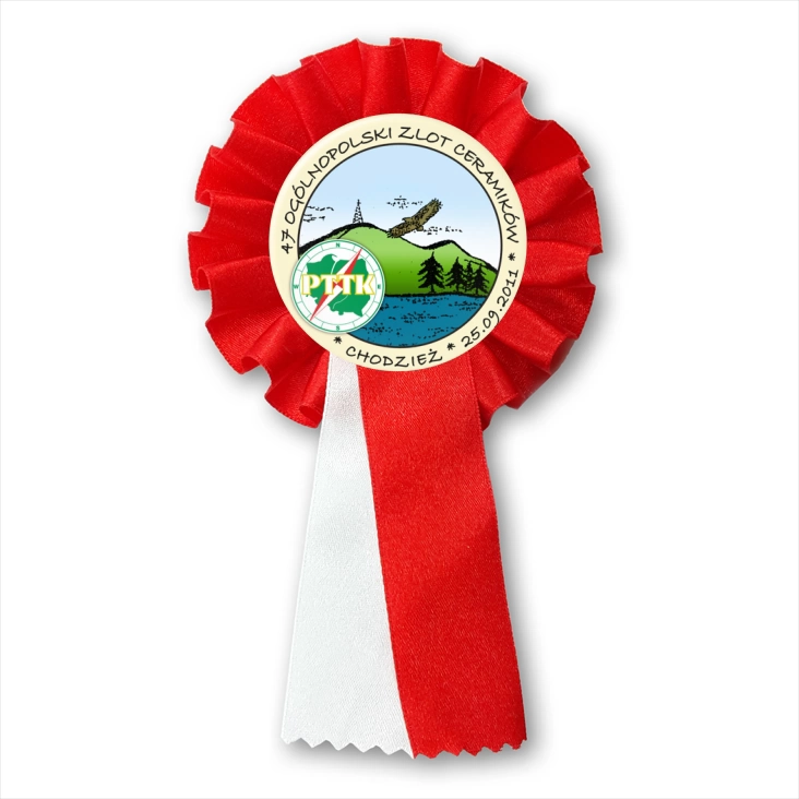 przypinka kotylion 47 Ogólnopolski Zlot Ceramików