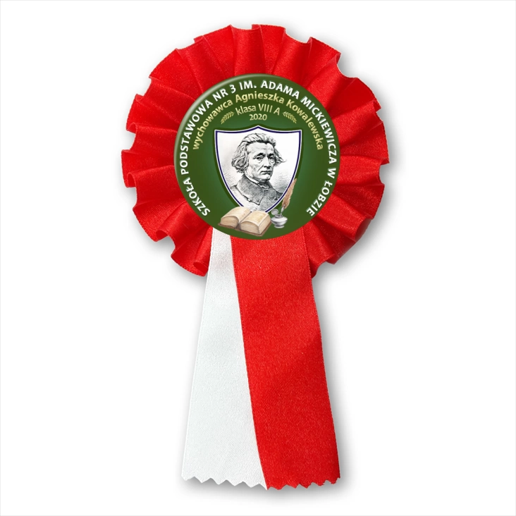 przypinka kotylion Absolwent 2020