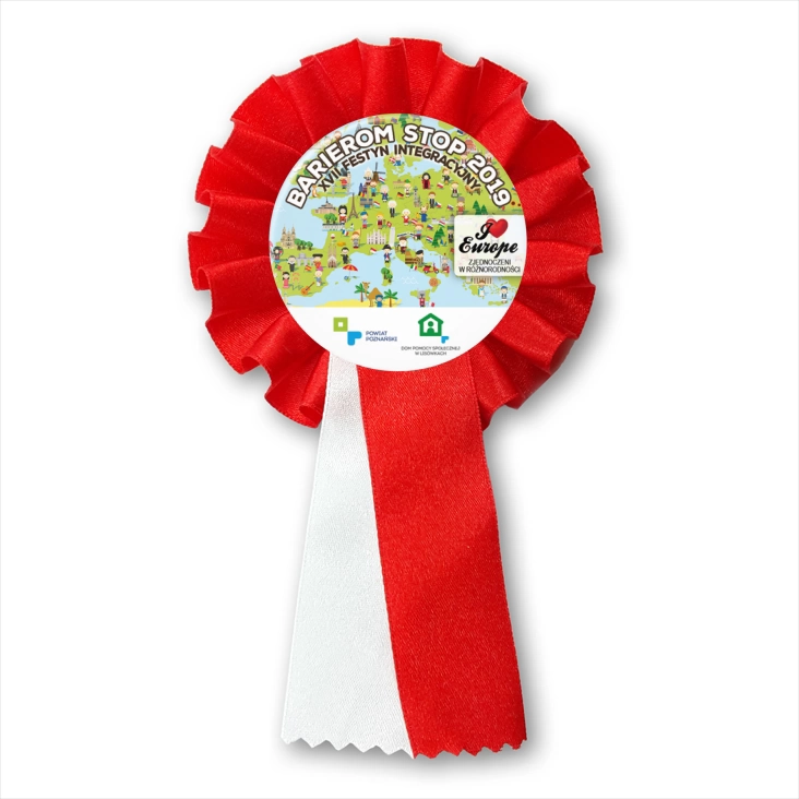 przypinka kotylion Barierom Stop 2019