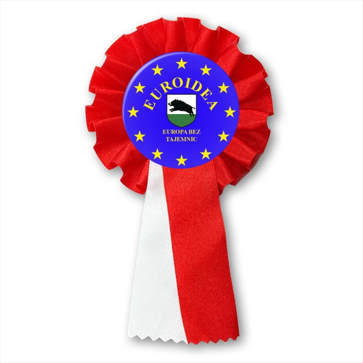 przypinka kotylion Euroidea Łobżenica