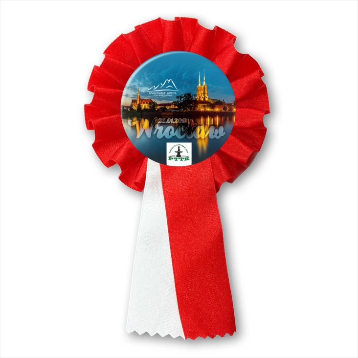 przypinka kotylion Wrocław 2019