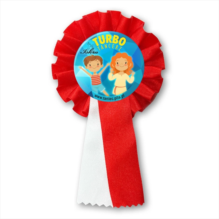 przypinka kotylion Iskra - Turbo Tancerz