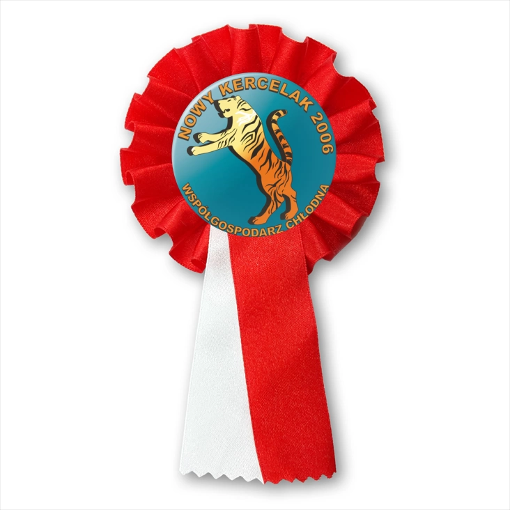 przypinka kotylion Nowy Kercelak 2006