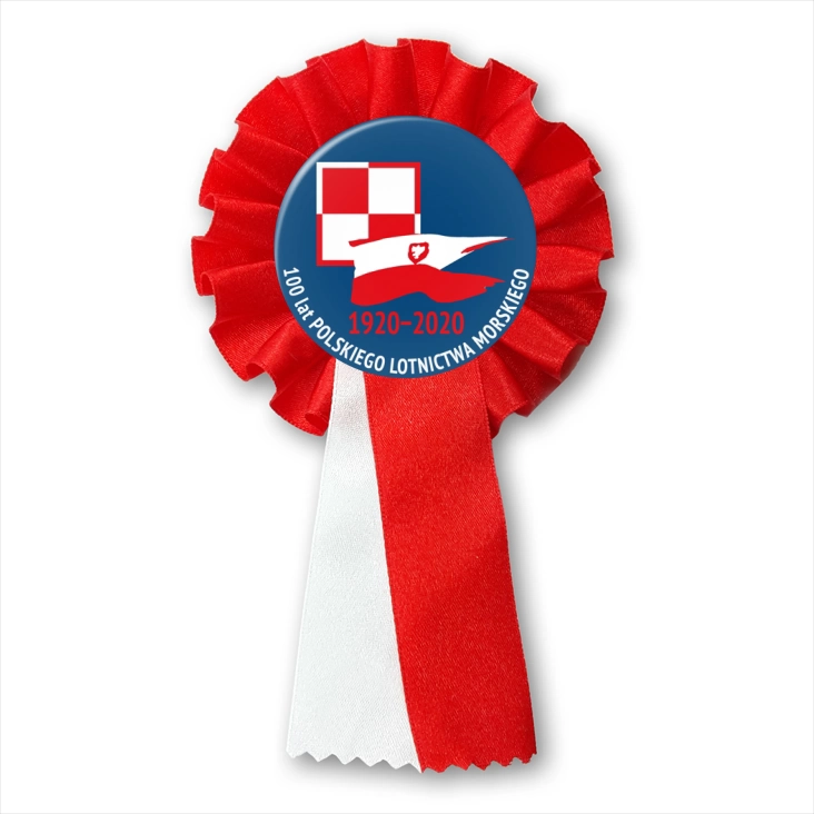 przypinka kotylion 100 lat Polskiego Lotnictwa Morskiego