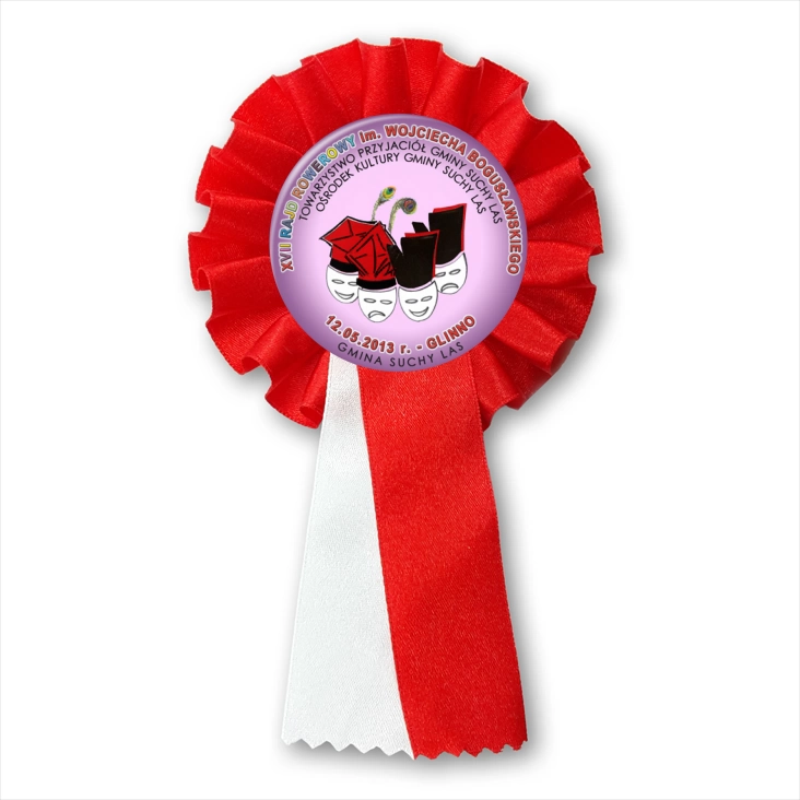 przypinka kotylion Glinno 2013