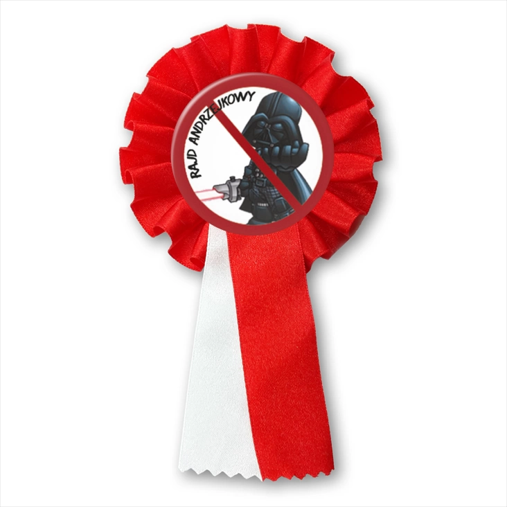 przypinka kotylion Rajd andrzejkowy
