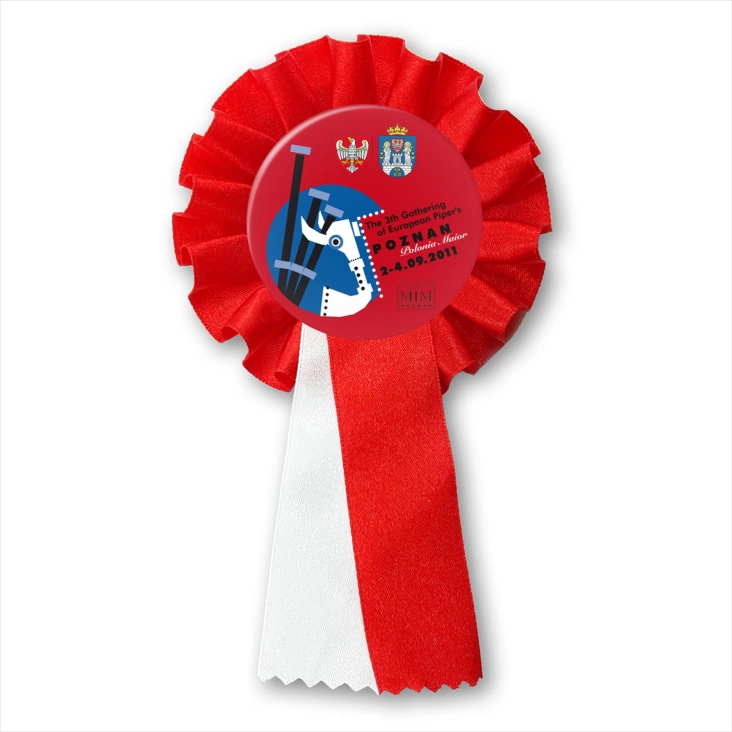 przypinka kotylion III Zlot Dudziarzy Europy