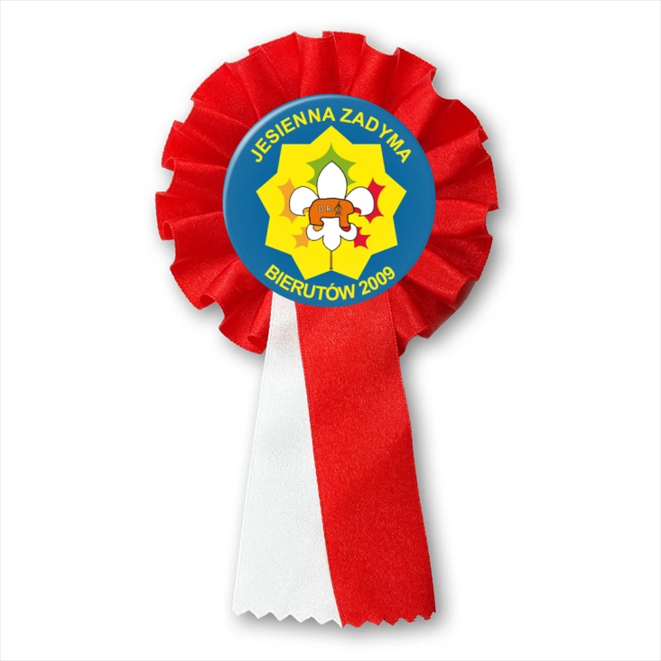przypinka kotylion Jesienna zadyma