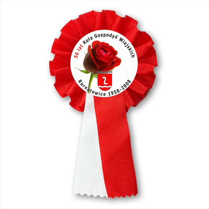przypinka kotylion KGW Kurnatowice