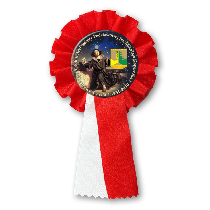 przypinka kotylion Zjazd Koleżeński SP Iłowo-Osada 2010