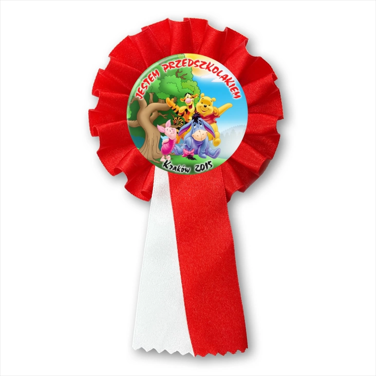 przypinka kotylion Samorządowe Przedszkole nr 2