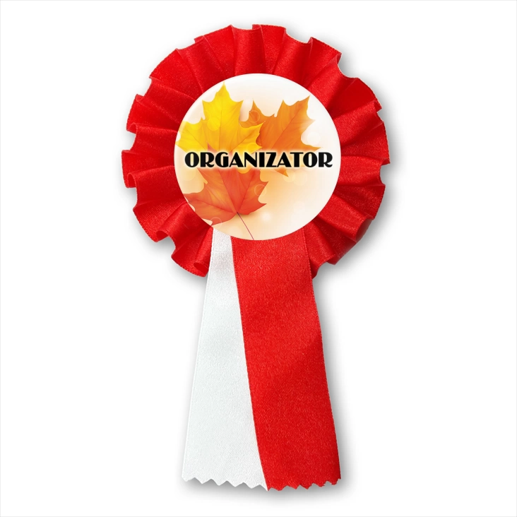 przypinka kotylion XXVI Ogólnopolski Rajd Abstynencki Klonowego Liścia - organizator