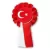 Przypinka kotylion Flaga Turcja
