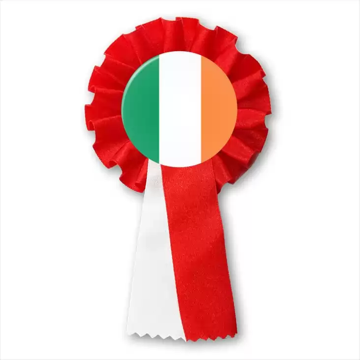 przypinka kotylion Flaga Irlandia