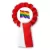 Przypinka kotylion LGBT flaga tęczowa