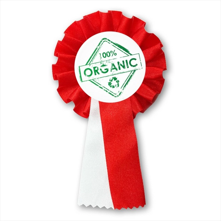 przypinka kotylion 100% organic