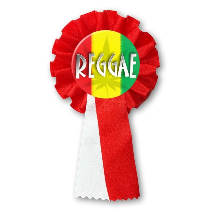 przypinka kotylion Reggae