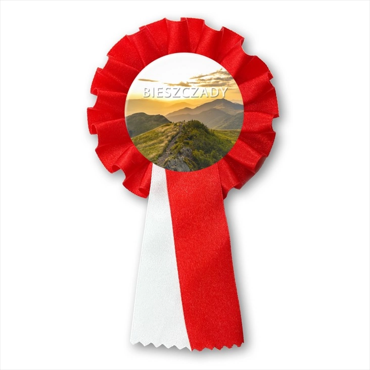 przypinka kotylion Bieszczady 