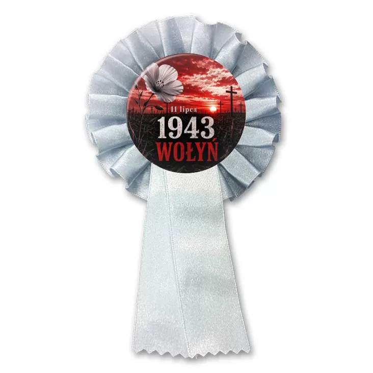 przypinka kotylion 11 lipca 1943 Wołyń
