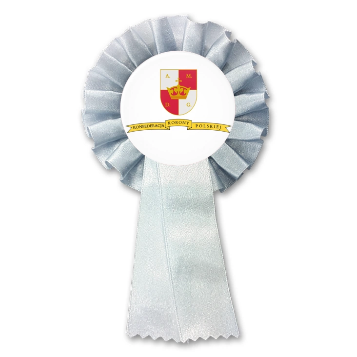 przypinka kotylion Konfederacja Korony Polskiej
