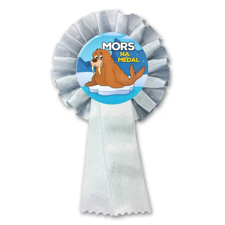 przypinka kotylion Mors na medal