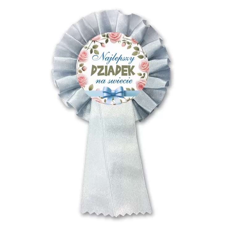 przypinka kotylion Najlepszy dziadek
