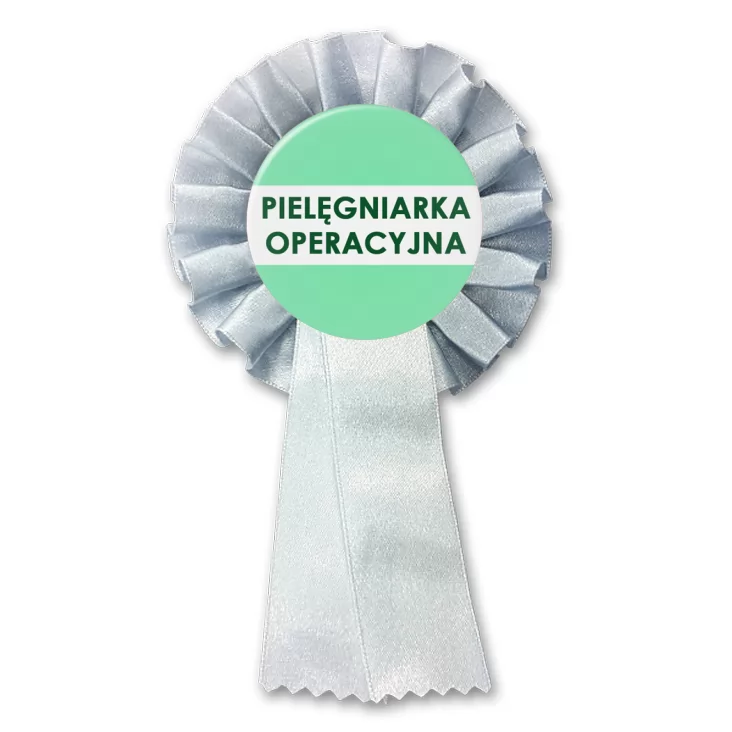 przypinka kotylion Pielęgniarka operacyjna