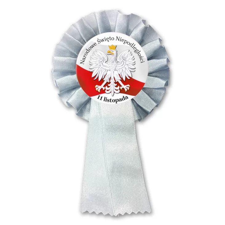 przypinka kotylion 11 listopada Narodowe Święto Niepodległości