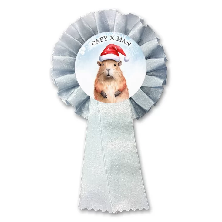 przypinka kotylion Capy x-mas