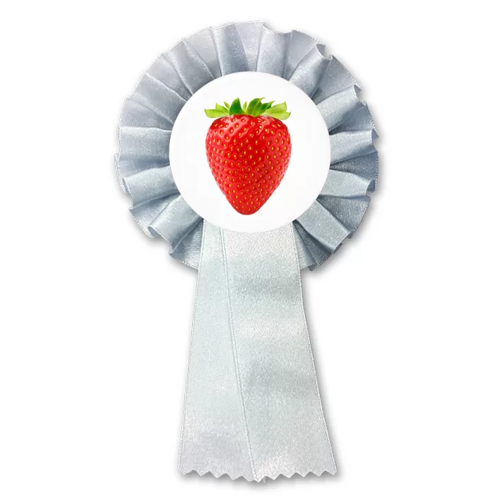przypinka kotylion Czerwona truskawka