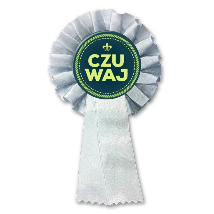 przypinka kotylion Czuwaj