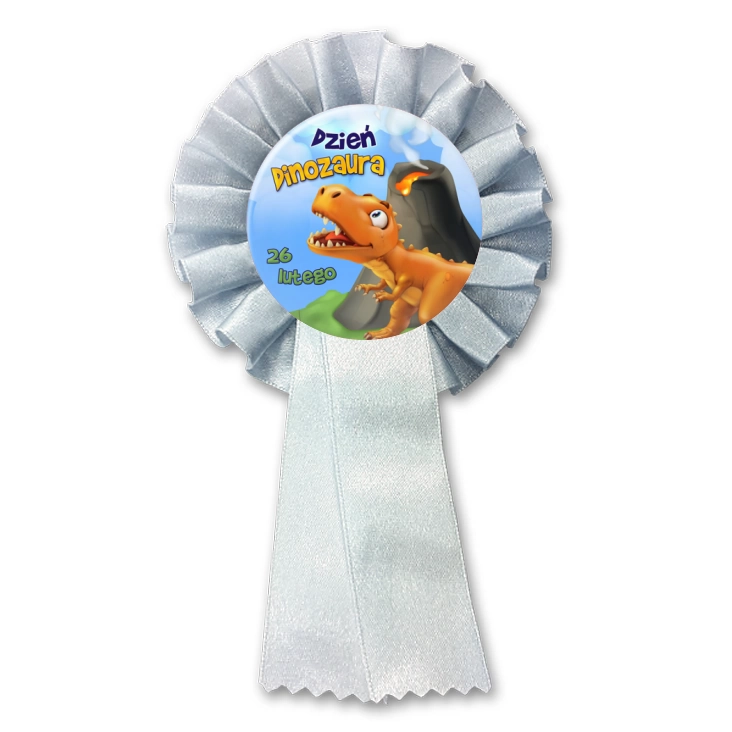 przypinka kotylion Dzień Dinozaura