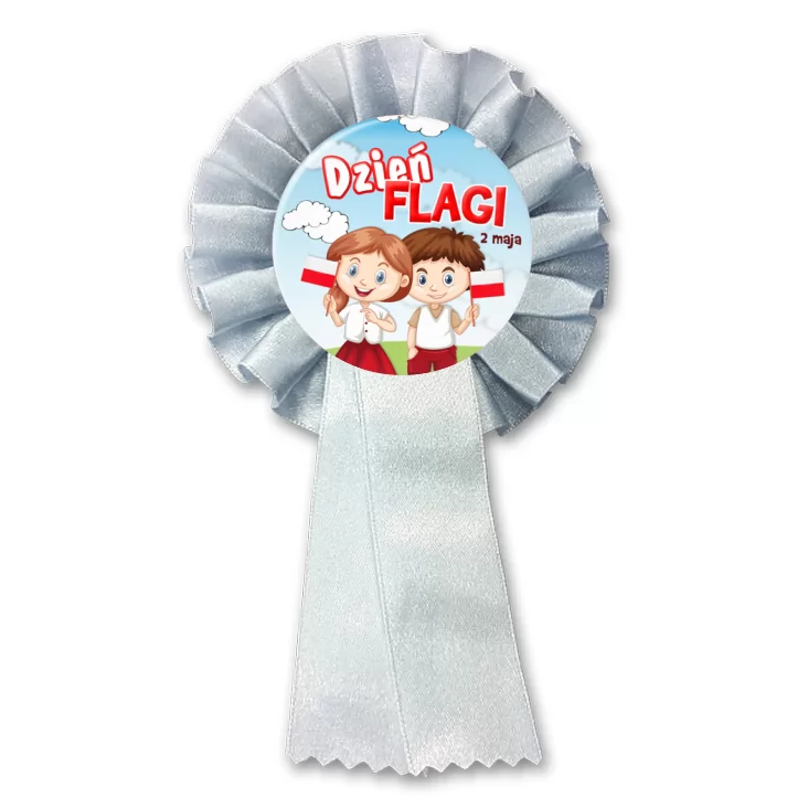 przypinka kotylion Dzień flagi Dzieci