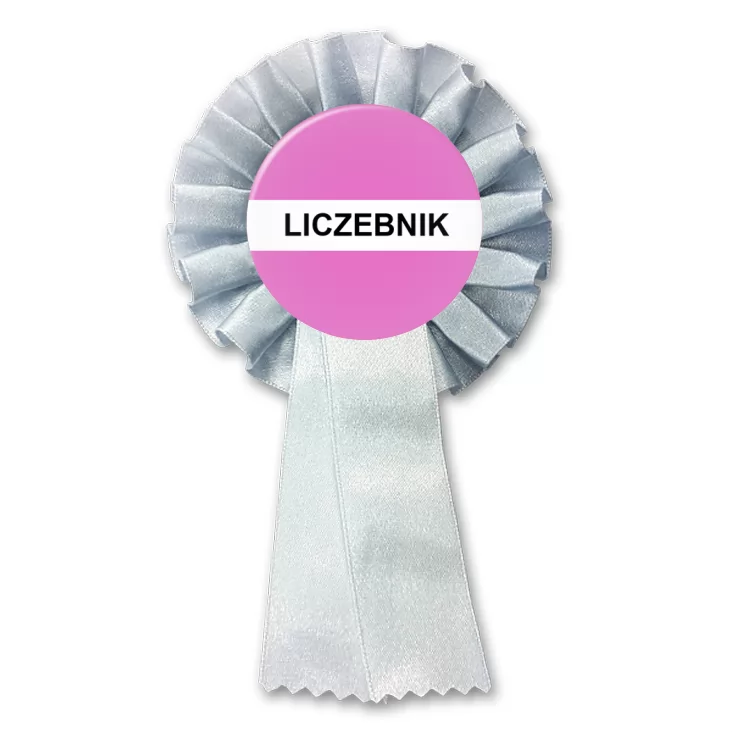 przypinka kotylion Gramatyka liczebnik