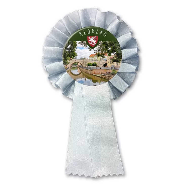przypinka kotylion Kłodzko zabytkowy most gotycki