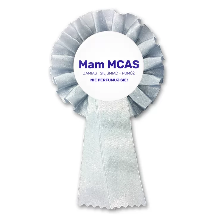 przypinka kotylion Mam MCAS