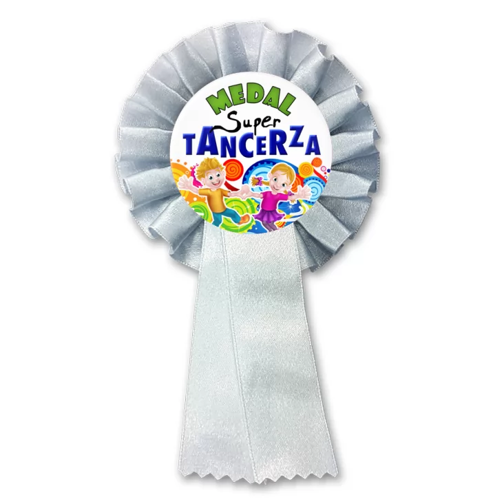 przypinka kotylion Medal Super Tancerza