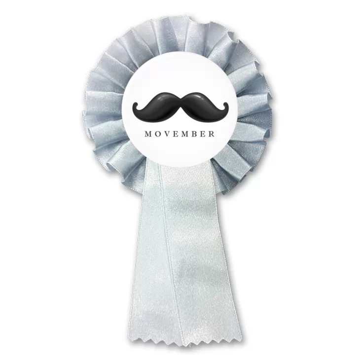 przypinka kotylion Movember
