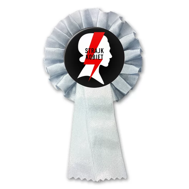 przypinka kotylion Ogólnopolski Strajk Kobiet