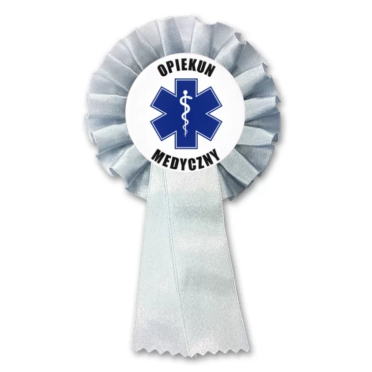 przypinka kotylion Opiekun medyczny