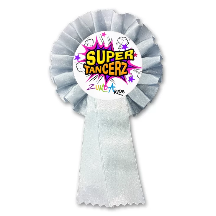 przypinka kotylion Super Tancerz Zumba Kids